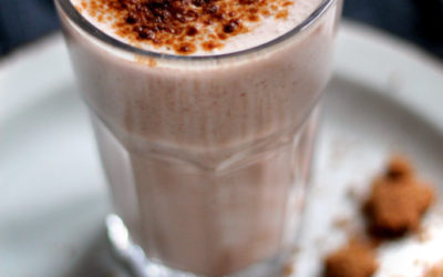 Stoofperensmoothie met speculaas